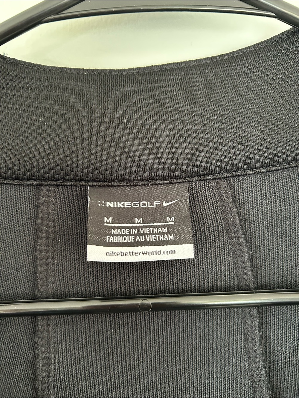Nike Men’s Black Half-Zip Dry Fit Pullover - Picture 2 of 3